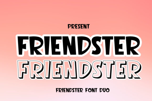 Friendster Font: Quirky Display Type for Playful Branding