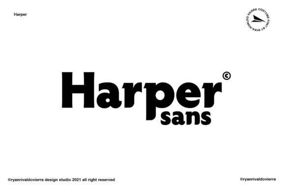 Harper: A Cool, Versatile Display Font for Bold Designs