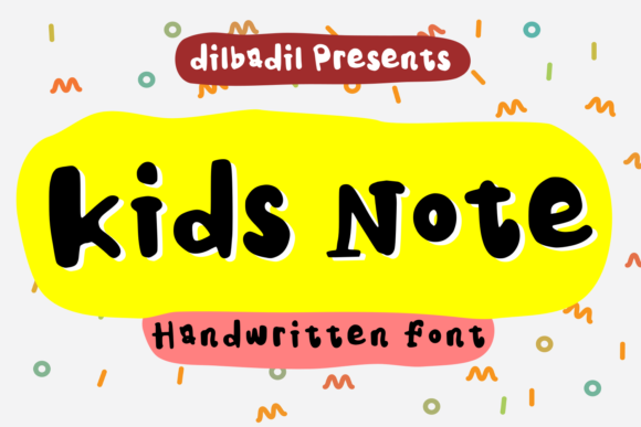 Kids Note: The Charming Font That Feels Like a Handwritten Note