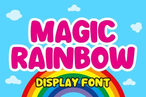 Magic Rainbow: A Typeface for Instant Friendliness