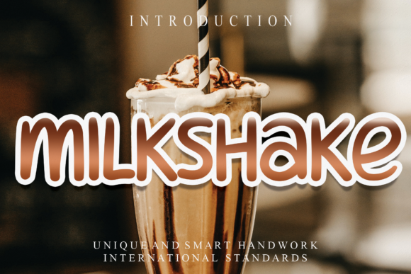 Milkshake: A Simple Font with a Powerful Visual Impact