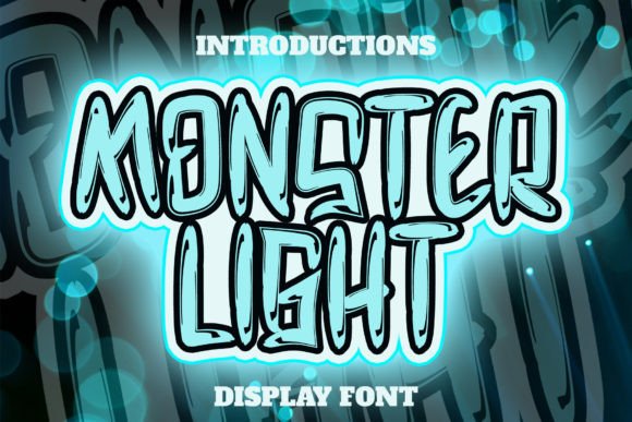 Monsterlight: A Whimsical Display Font for Joyful Design