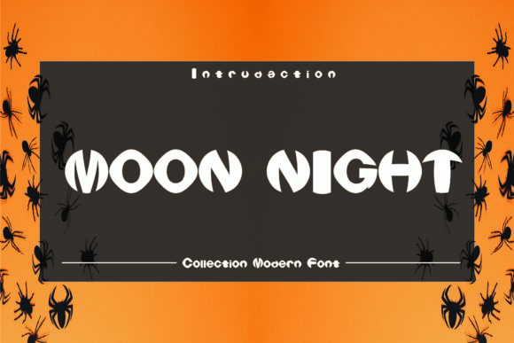 Moon Night: A Display Font for Striking Visuals