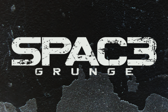 Spac3: A Display Typeface for Edgy, Modern Branding
