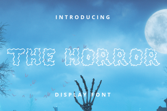 The Horror: A Bold Typeface for Fearless Design