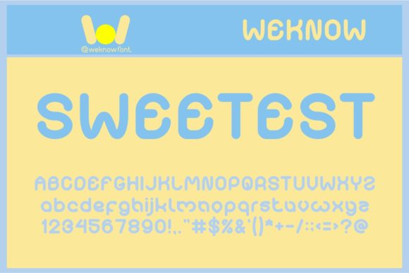 The Sweetest Display Font: A Joyful Touch for Modern Design